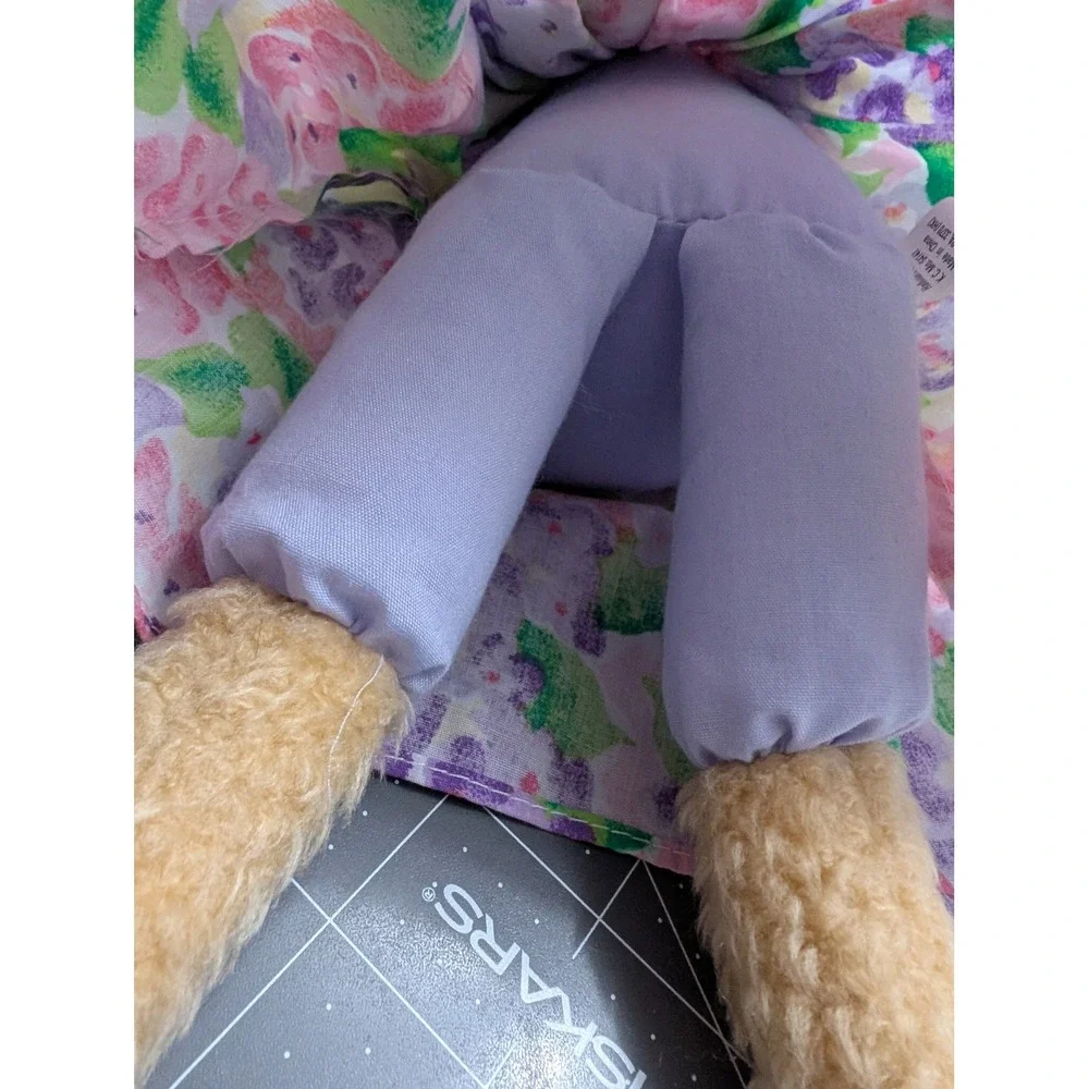 Hallmark Hyacinth & Cuddlesworth Mother Baby Teddy Bear Plush Floral Dress‎ tags